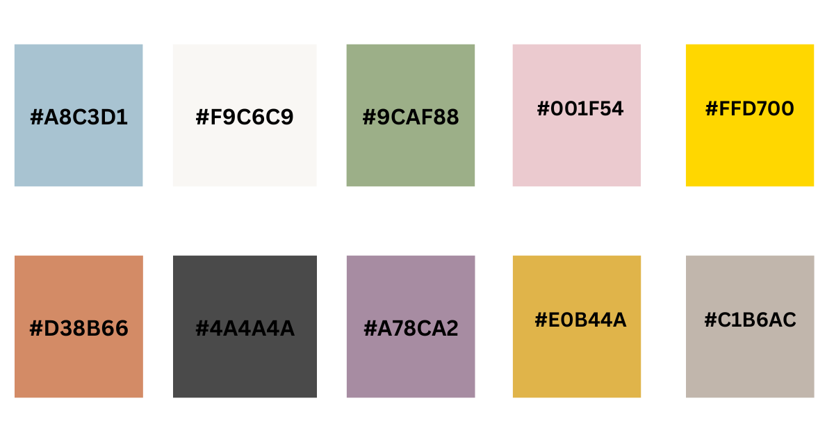 10 Best Dusty Blue Color Combinations for Branding, Logos & Web Design