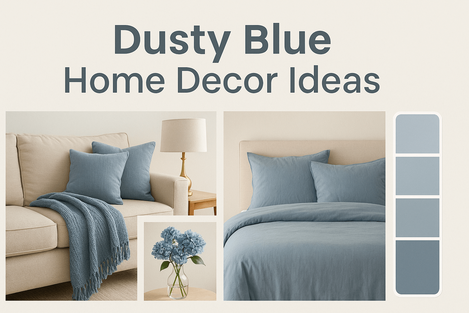 dusty blue homedecor ideas